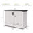 4 Ft. W X 2 Ft. D Outdoor Resin Horizontal Storage Shed-109026526