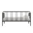 Cassady Iron Daybed with Spindle Detailing-68740459