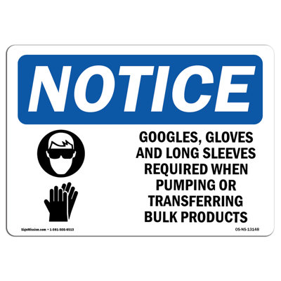 Goggles Gloves and Long Sleeves