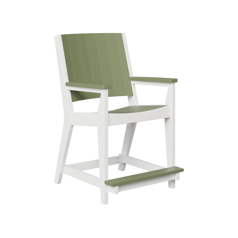 Fauteuil de conversation berlinois berlinois, Blanc / Sauge
