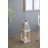 Set of 2 Ramsey Garden Lanterns, L:10.5x10.5x32"  S:8x8x25"