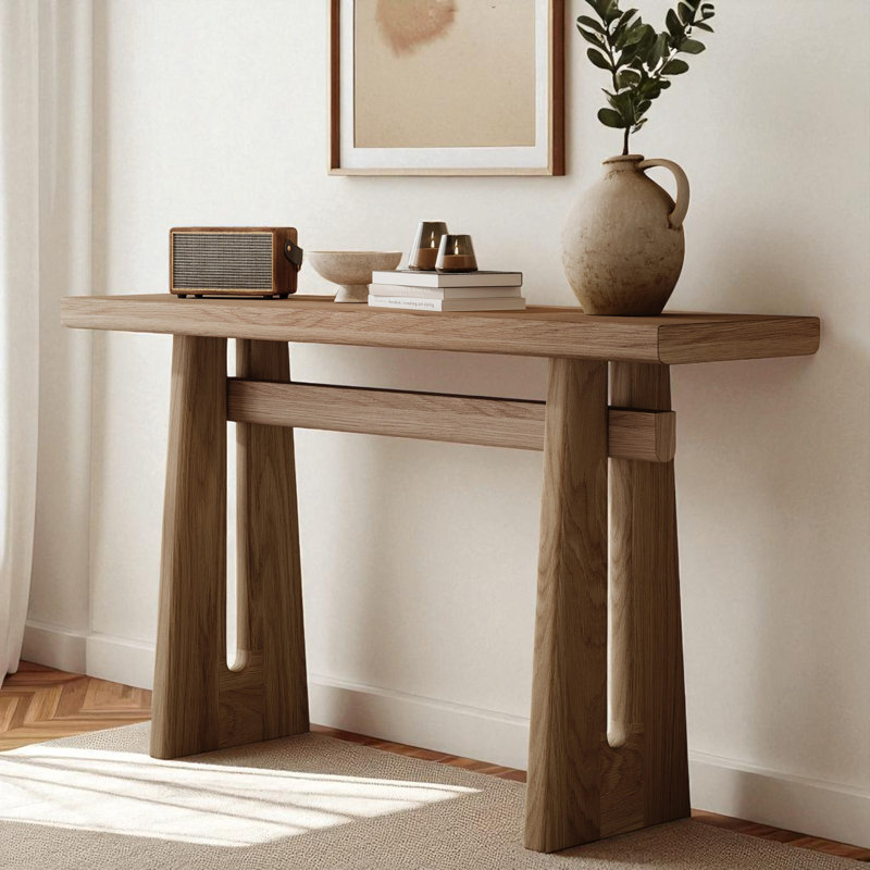 59.22" Console Table, Brown