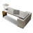 GI720090350374&Color&Size L-Shaped Stainless Steel Executive Desk-109812192-109812195-109812196
