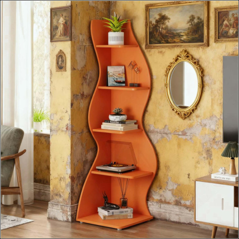 Support pour plante à 5 niveaux, Orange