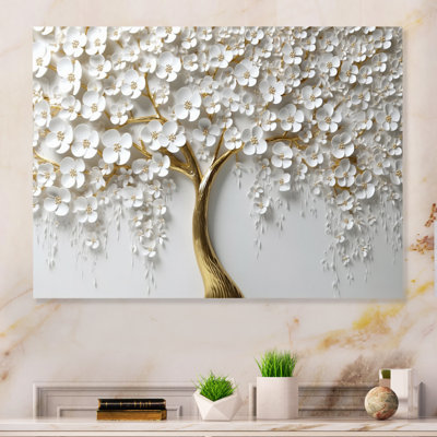 Auer " White Orchid Tree Garden Of Branches III "