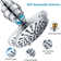 Shower Head With 20 Stage Shower Filter -6 Settings Filtered Shower Head For Hard Water,2 Pcs Water Softener Filter Cartridge For Remove Chlorine And Harmful Substances