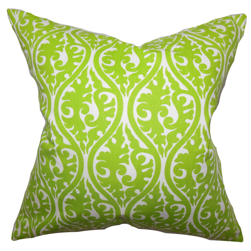 Taie décorative de literie mechria géométrique, Très grand, Chartreuse / Vert