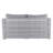 Elle Decor Vallauris Patio Outdoor Furniture Collection, Premium All Weather Wicker, Sofa, Grey