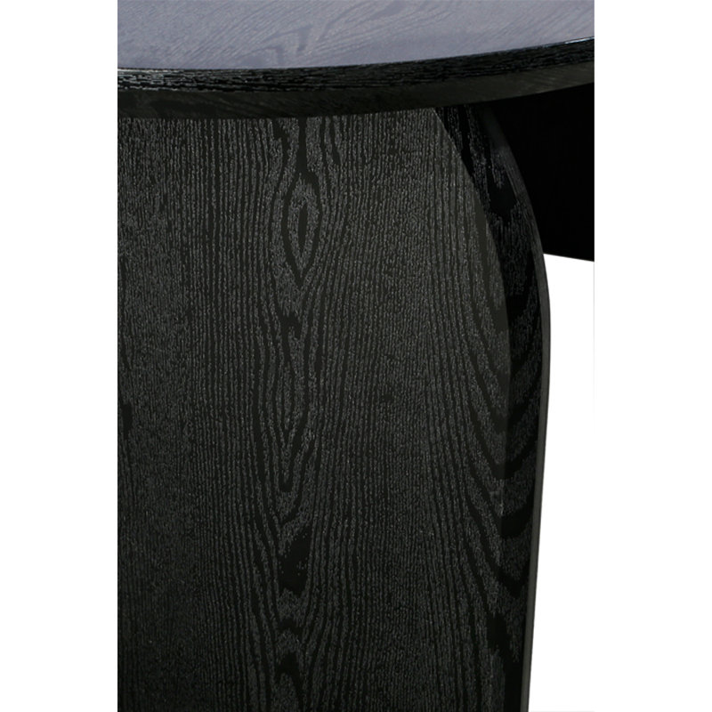 Belluno Oval Dining Table, Black