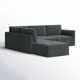 Deirdre 5 - Piece Modular Upholstered Chaise L-Sectional