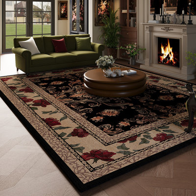 Tapis épais 78,74 po Retro
