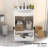 24'' Single Bathroom Vanity With Ceramic Top-659357455