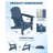 2pcs Folding HDPE Adirondack Chair with Cup Holder, Wood-Grain Texture, All-Weather Outdoor Patio Seating for Decks, Gardens, Fire Pit-407507074