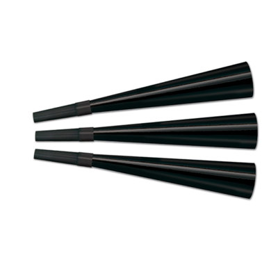 Cornes en aluminium Pkgd - 9 po - paquet de 12