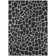 Flatweave Chenille Washable Animal Print Rug
