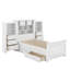 Lit plateforme simple en bois avec armoire verticale et tiroirs-2034022058