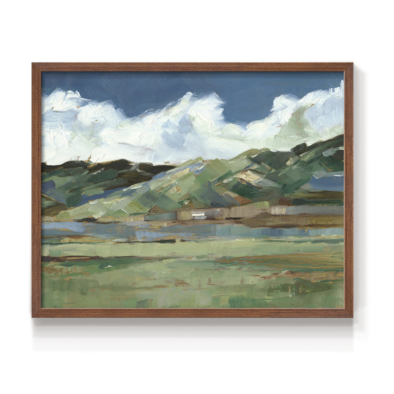Western Sky I -Framed Print - Restickable
