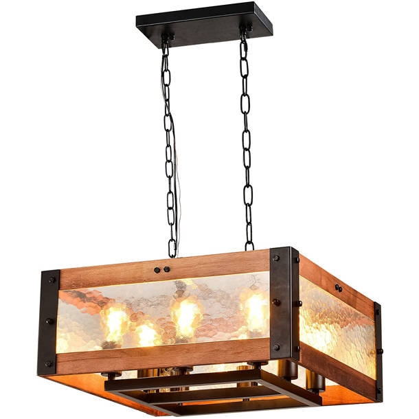 Mercer41 Farlow Glass Semi Flush Mount & Reviews | Wayfair