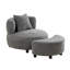 Fauteuil d'appoint avec repose-pieds Joshwa-2111648898
