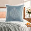 Ensembles de literie en jacquard luxueux, conception en polyester turquoise pour des chambres élégantes