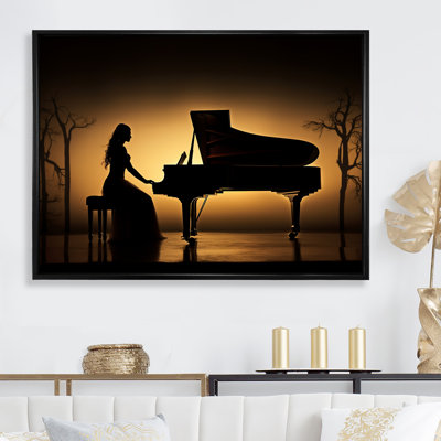 " Piano Symphony In Silhouette II "
