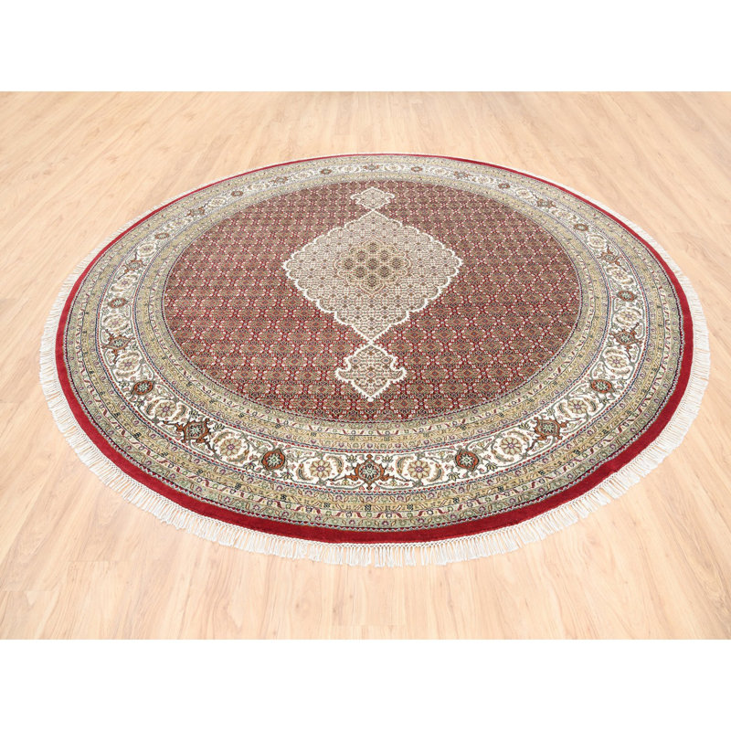 Matiano One-of-a-Kind 9'10" X 9'10" Round Area Rug in