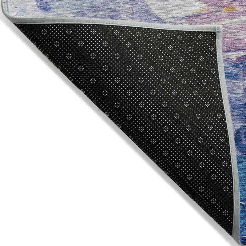 Tapis intérieur / extérieur doré Braearis , 5' x 7'6"