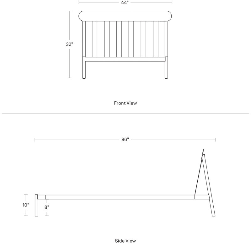 Goodie Bed, Twin, Green