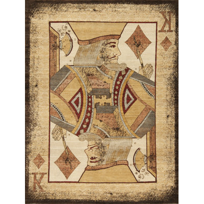 Lost King One-of-a-Kind Rectangle 8'1" X 10'5" Wool Area Rug in