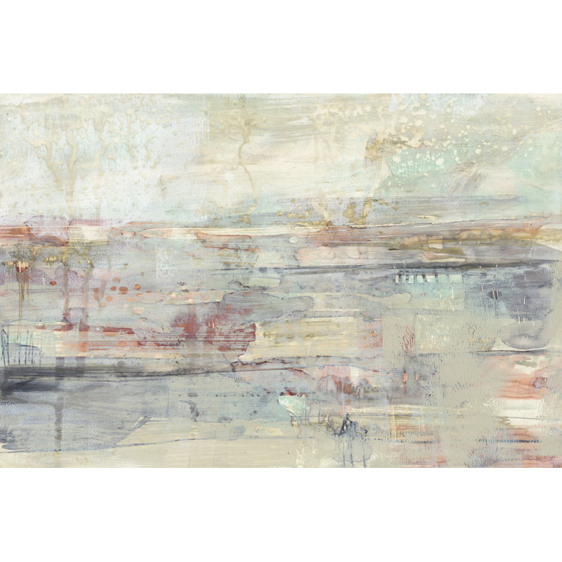 Soft Scape II by Jennifer Goldberger - Wrapped Canvas Painting, 30cm H x 46cm W x 3.8cm D