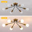 Bujer 6-Light 54cm Dimmable Sputnik Sphere Semi Flush Mount-140480664