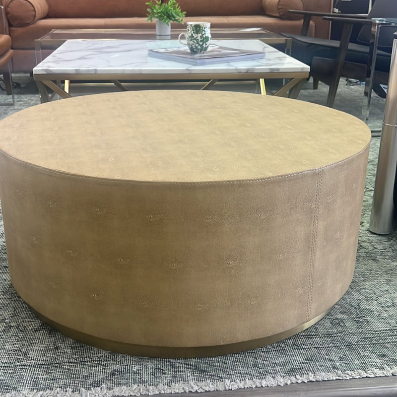 Single Coffee Table, 15" H x 35" W x 35" D