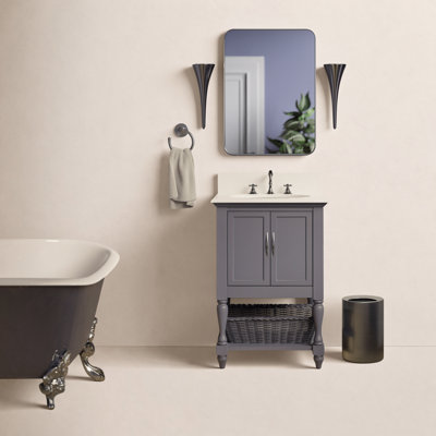 Hampton 24'' Single Bathroom Vanity with Top