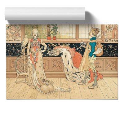 Children in Costume by Carl Larsson - Frameless Print