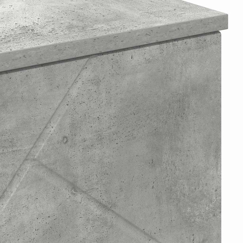 60cm Bathroom Vanity Base Only, Concrete Grey