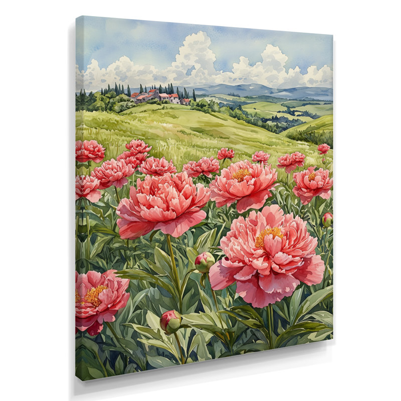 Bonifacio - reproduction d'art sur toile florale, H 20 po x l 12 po, Toile tendue, Ne s’applique pas