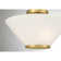 Hashimoto 3-Light Convertible Semi-Flush or Pendant 