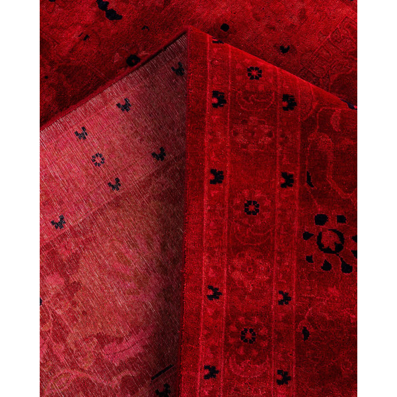 Overyed One-of-a-Kind Rectangle 9'1" X 11'10" Hand Knotted Area Rug