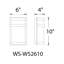 Latitude 1-Light LED Outdoor Sconce-29450124-88575501-88575506