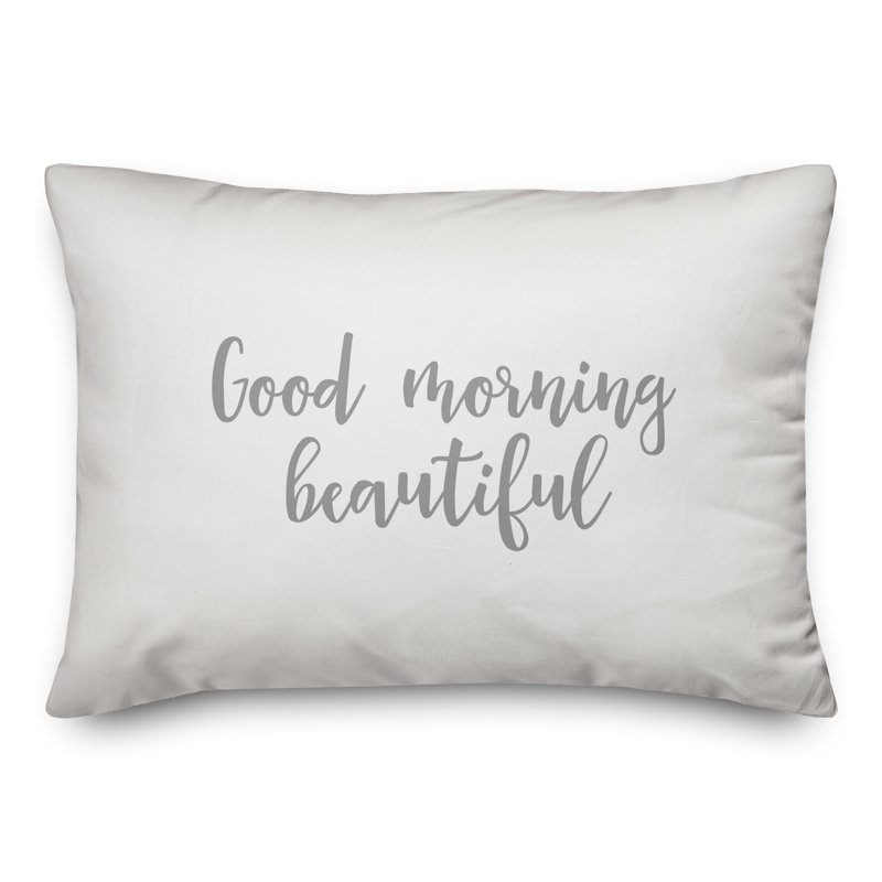  Coussin Good Good, Gris / blanc