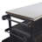 Foldable Outdoor Mobile Portable Kitchen Island Cart With Lockable Wheels, Storage Cabinet And Towel Rack For Versatile Cooking And Serving-1689089280