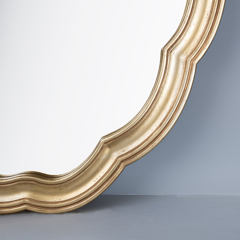 Hendrixson Solid Wood Novelty Wall Mirror