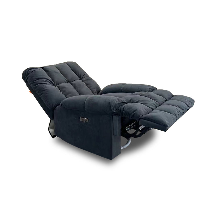 96cm Wide Swivel Standard Recliner, Grey