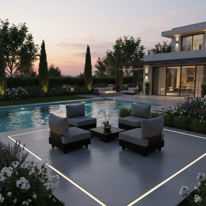 Modern Outdoor Coffee Table