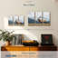 «Mountain Bull Elk», 3 pièces sur toile-98562385