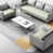 Vert / blanc cassé