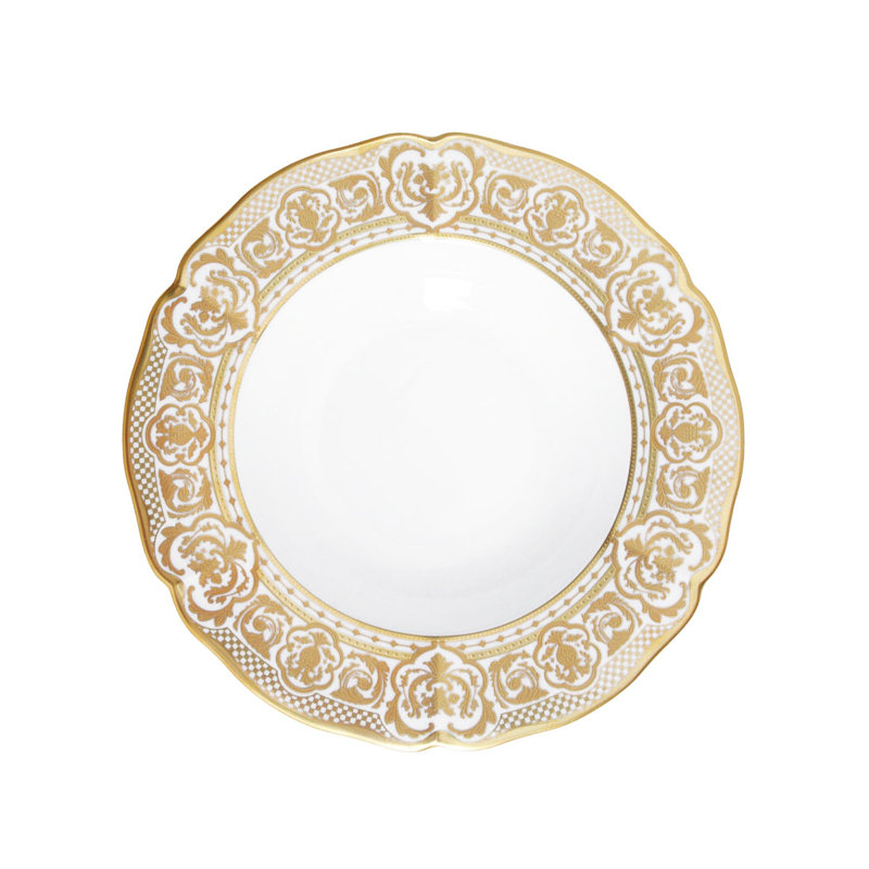 Carlsbad Queen White Bone China Pasta Dish