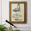 Héron antique embelli IV (ASH) - Peinture sur toile encadrée-1836179038