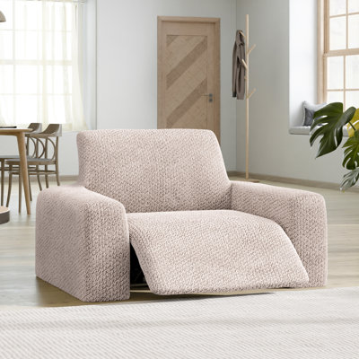 Stretchy Slipcover for Recliner Armchair - Soft to Touch & Easy to Clean - Velvet Collection