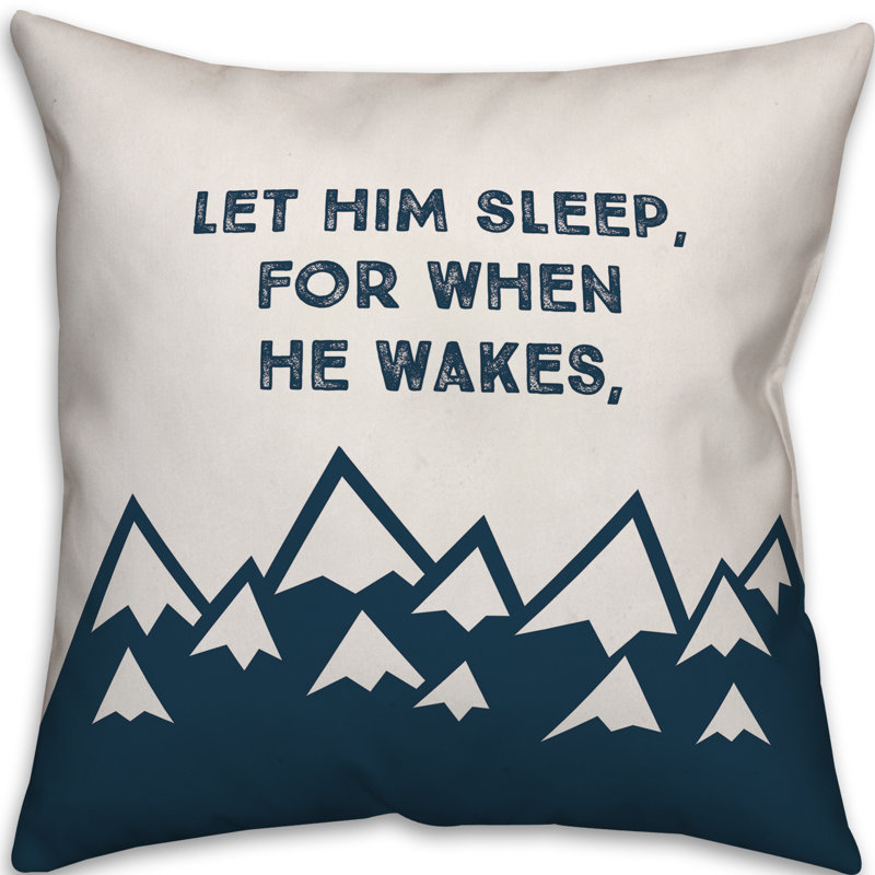  Outdoor Square Pillow Cover & Insert, Polyester/Polyfill